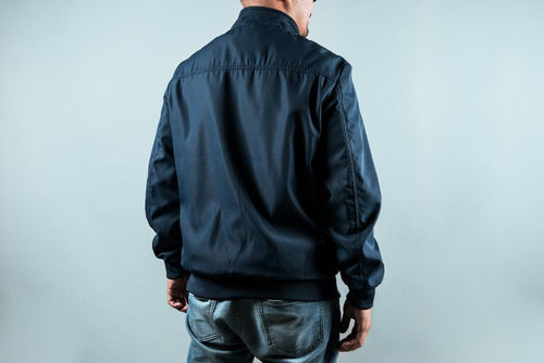 Navy Sports Jacket - chocolaroyale