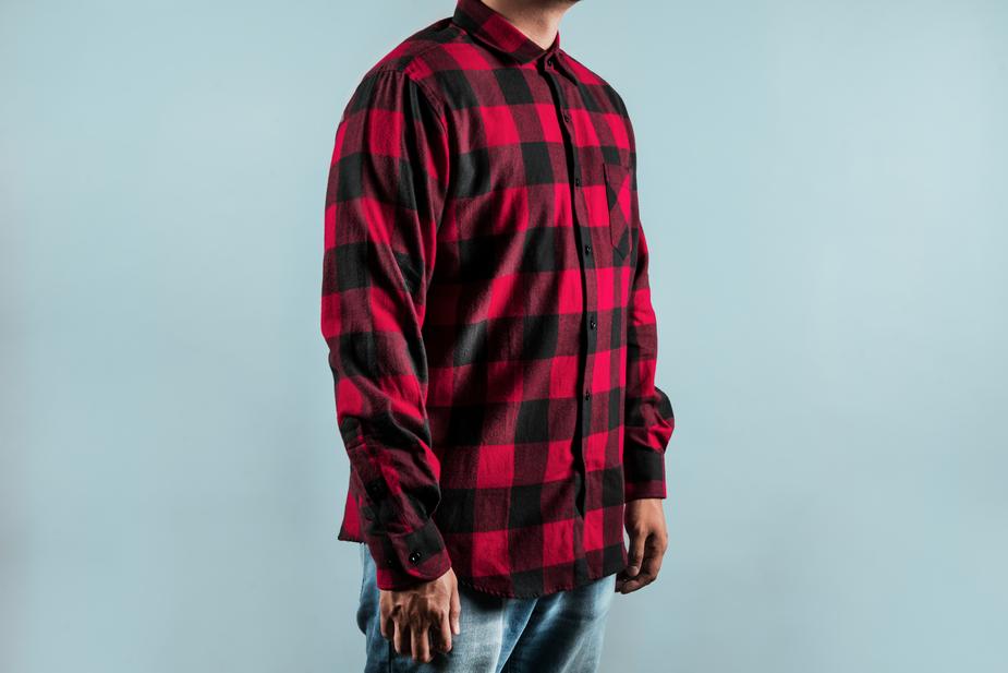 Chequered Red Shirt - chocolaroyale